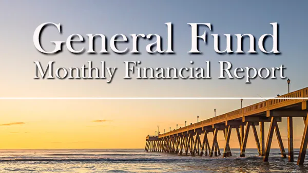 June 2025 General Fund Monthly Report cover
