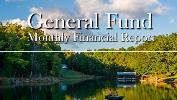 September 2025 General Fund Monthly Report cover