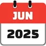 June 2025 calendar image