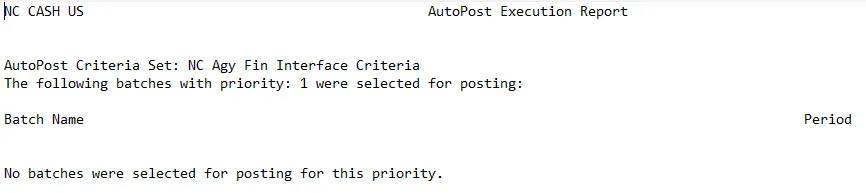 Output of the txt file