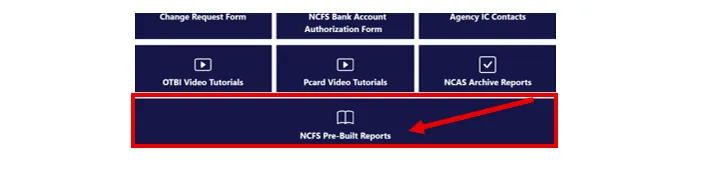 NCFS Resources page from the OSC website